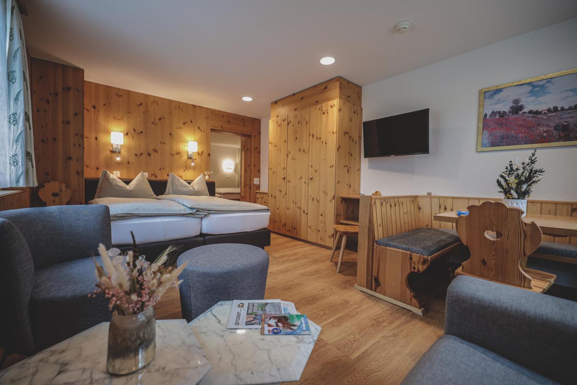 Hotel Garni Sonnenhalde Arosa Eksteriør billede